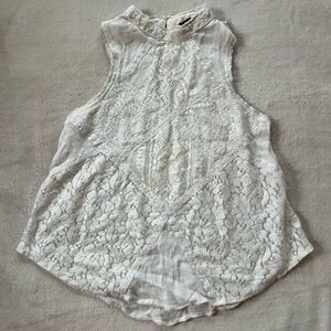 Cream Lace AE Top